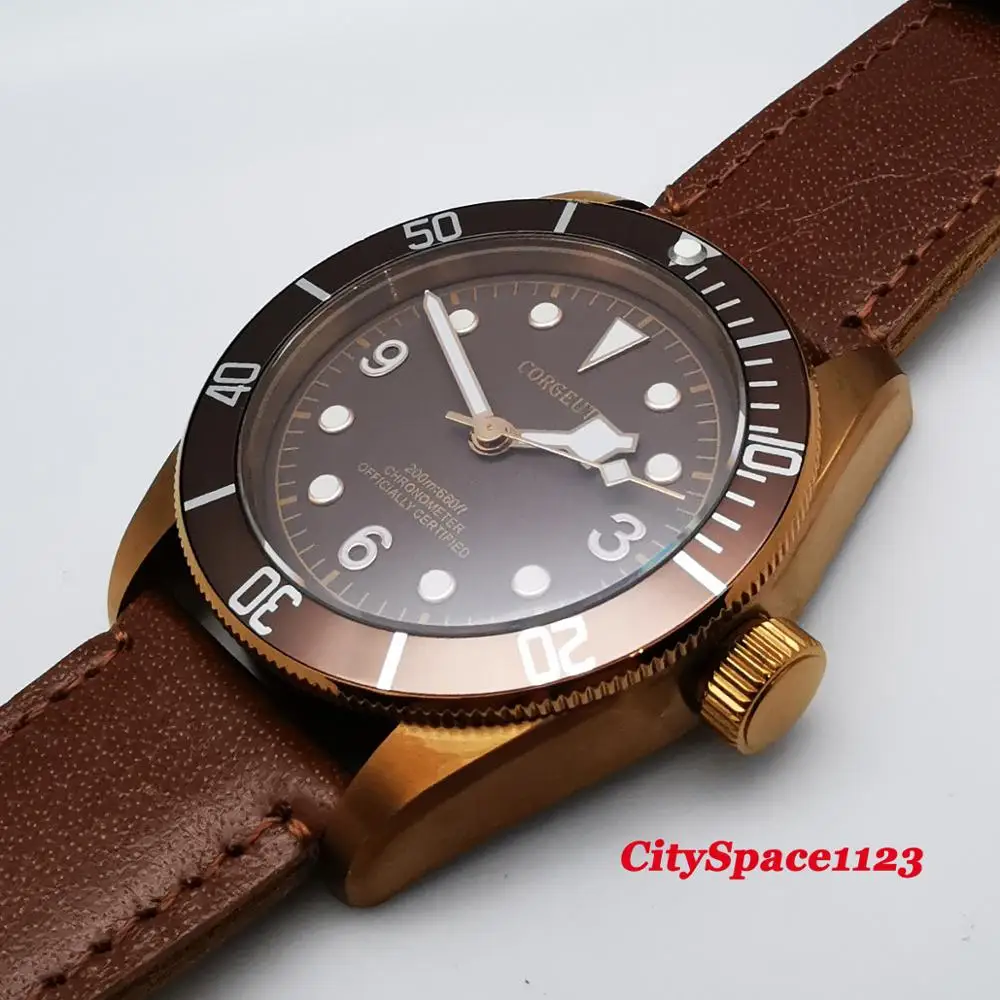 Роскошные мужские автоматические механические наручные часы corgтело 41 мм