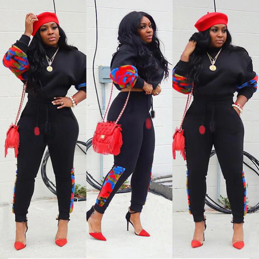 Женская Повседневная Спортивная одежда adfндс разноцветная пушистая плюшевая