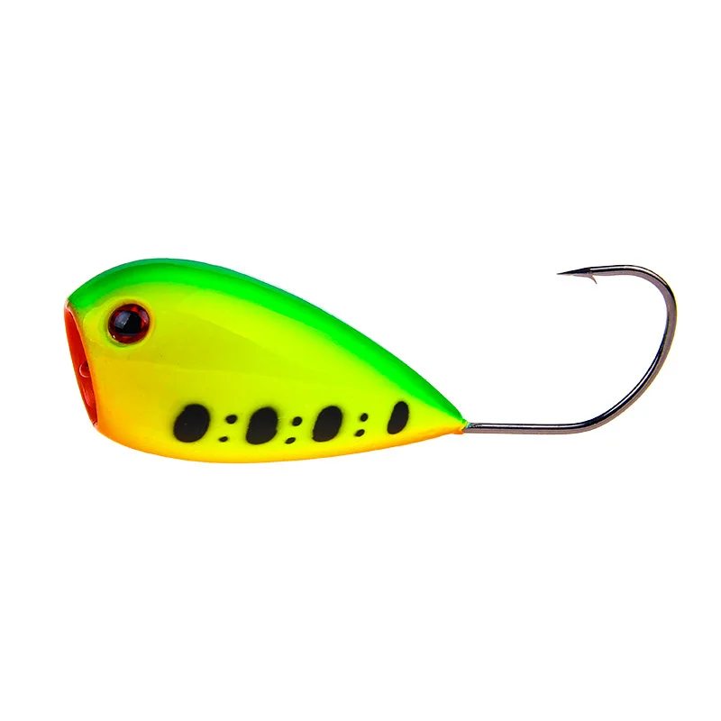 1Pcs/lot Popper Fishing Lure Crankbaits 8cm 13g Artificial Baits Croatian EGG Floating Hard Bait with Single Hook | Спорт и