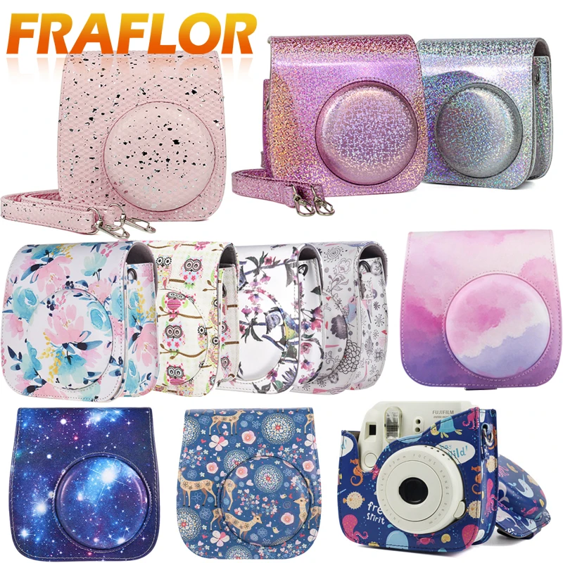 Опциональная винтажная сумка для хранения камеры из искусственной кожи чехол с