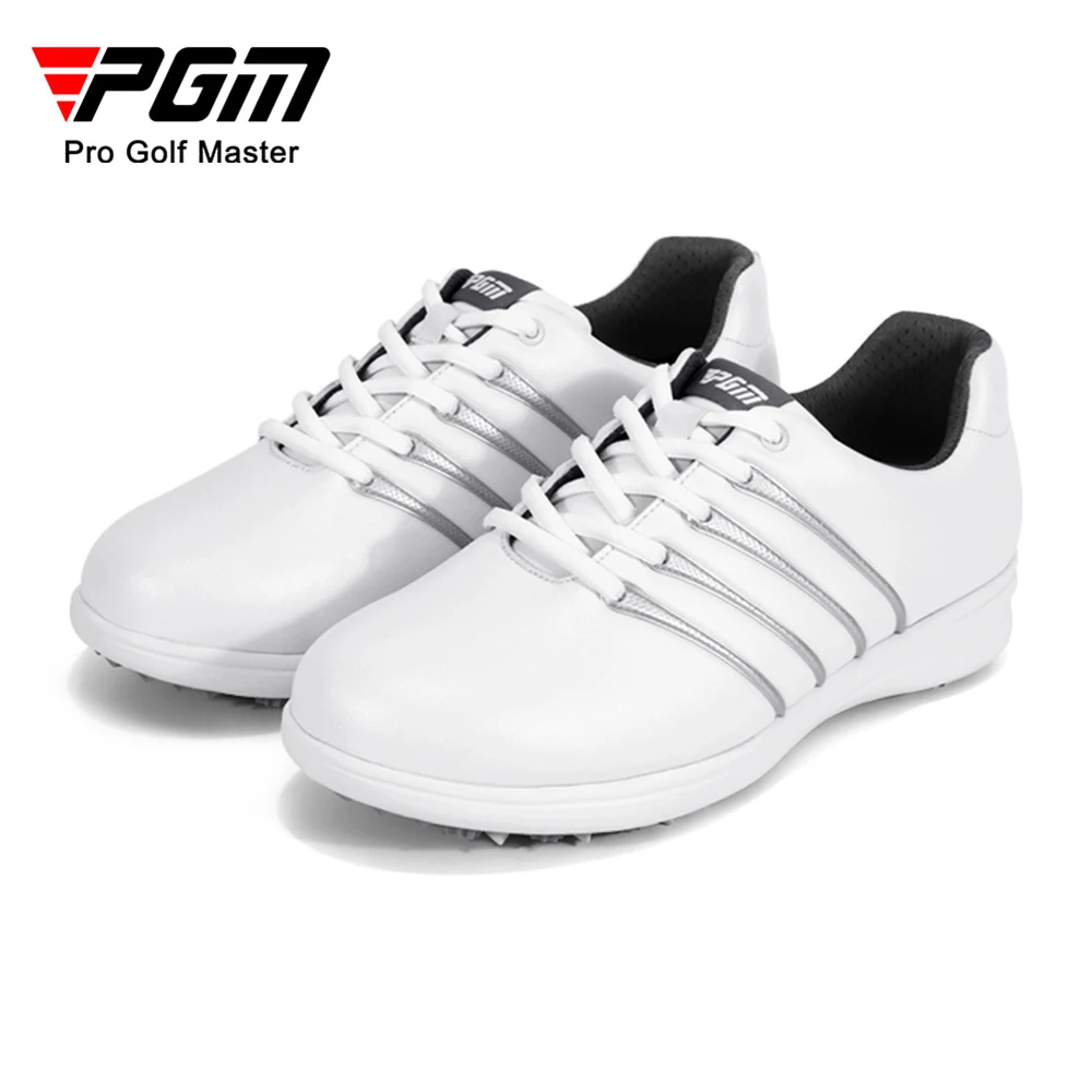 PGM Golf Women's Anti-Horizontal Sole Shoes Breathable PU Upper Comfortable Non-slip Golf Training Leisure Sports Shoes XZ157