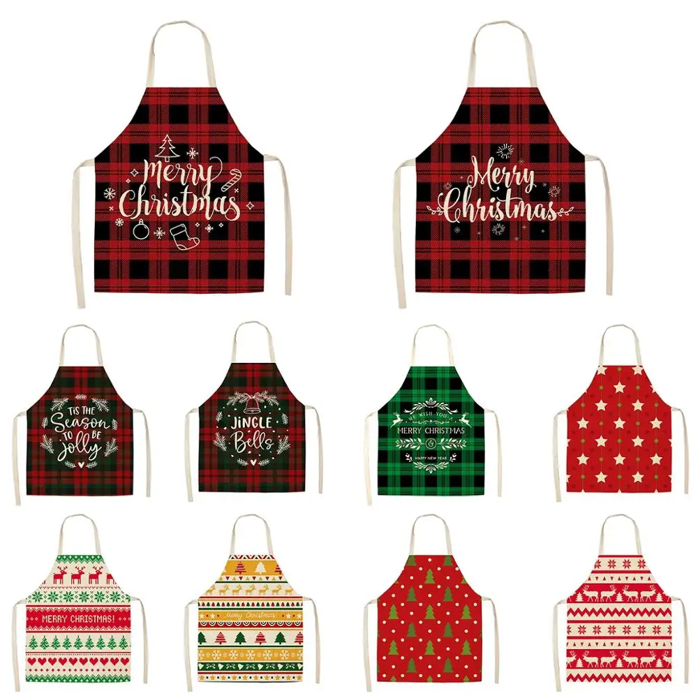 FENGRISE веселый дневной клетчатый Лось 2021 рождественские украшения для дома