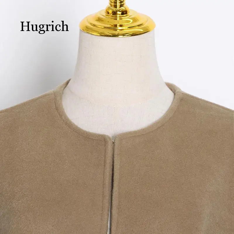 2021 зимняя новая модная футболка в французском ретро-накидка без Рукавов Твид из