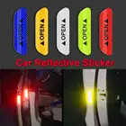 Светоотражающая наклейка на дверь автомобиля, 4 шт