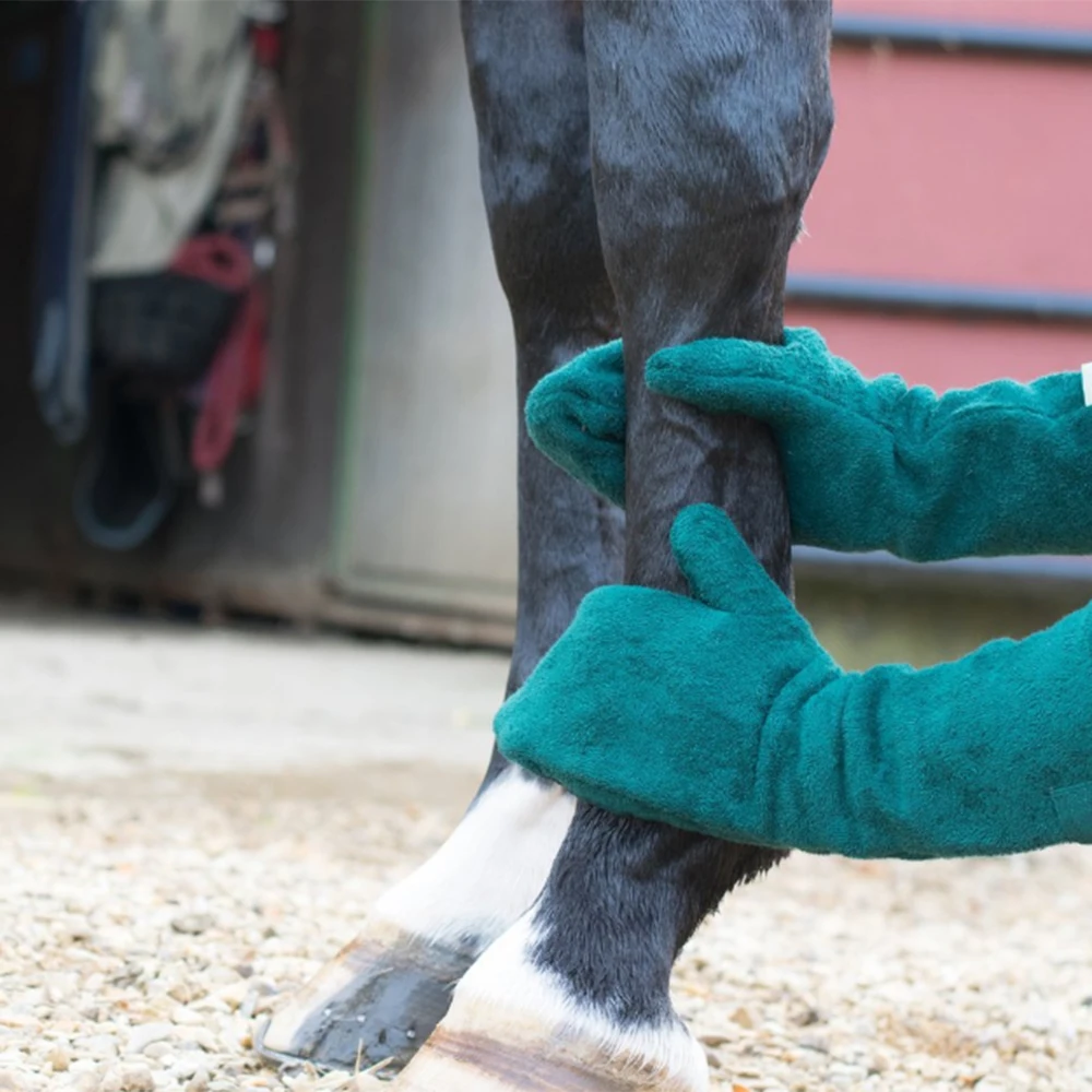 Мягкая ванна для домашних животных ультра впитывающая Чистящая перчатка