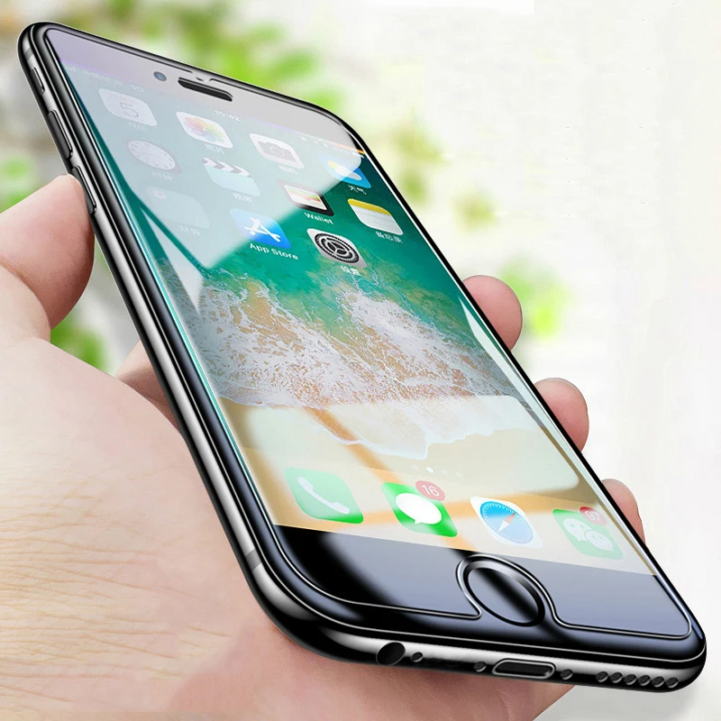 Защитное закаленное стекло для iphone 7 6 6s 8 plus Xs Max XR 5 5s защита экрана на 11 Pro