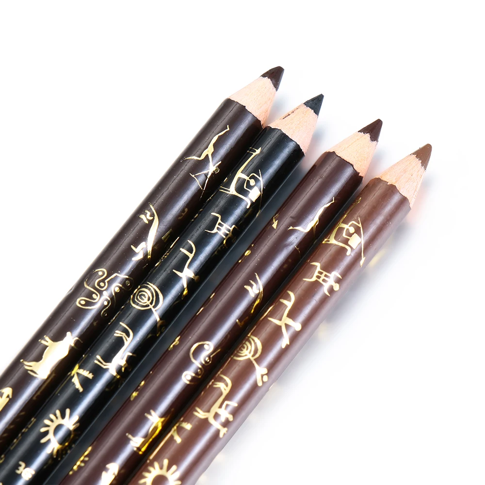 1 PC Waterproof Long-lasting Excellence Eyebrow Eyeliner Pencil Eye Makeup Beauty Tools Brown/Black With Sharpener Lid New | Красота и