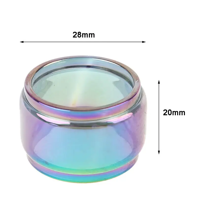

Rainbow Pyrex Glass Tube Glass Tank for TFV8 Big Baby Atomizer Fatboy Version