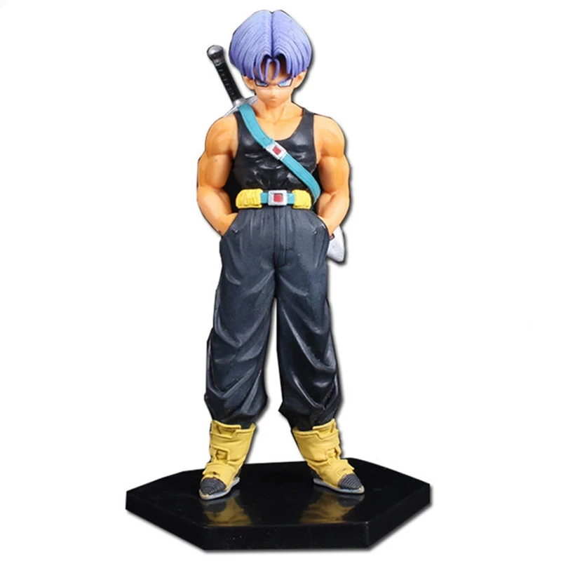 

23cm Anime Trunks Figure Legends Anime characters Legends LC Torankusu Son Goku Action PVC Collection Model Toy Anime Figure