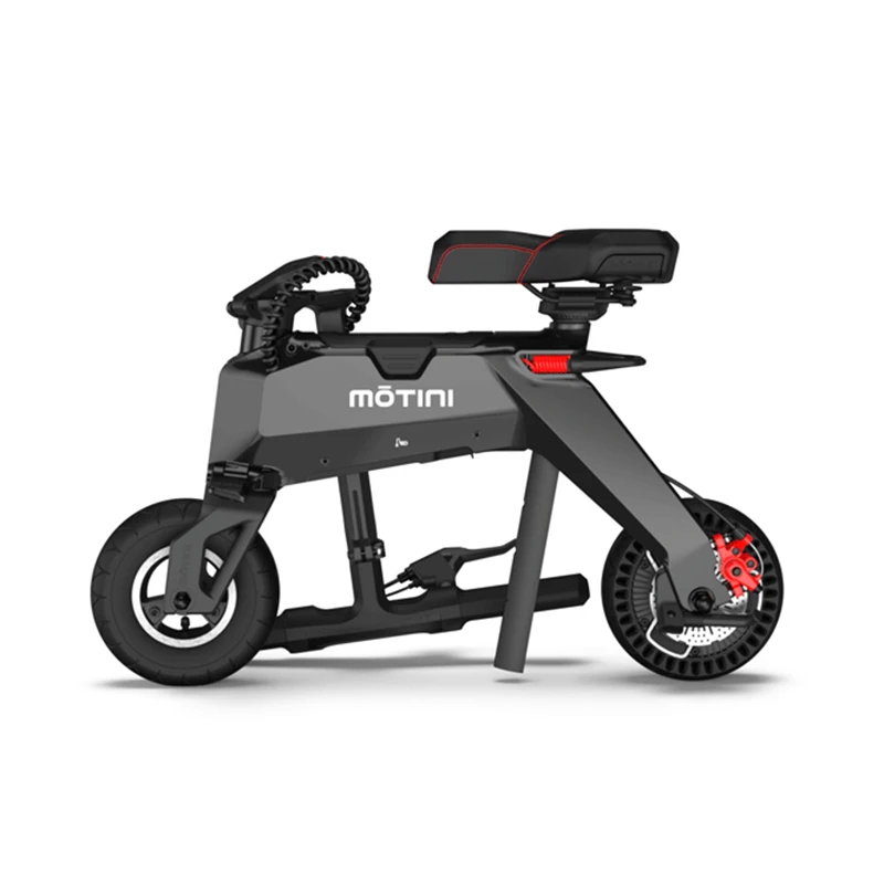 8inch Mini Electric scooter small mini electric bike ultralight folding battery portable adult female ebike | Спорт и развлечения