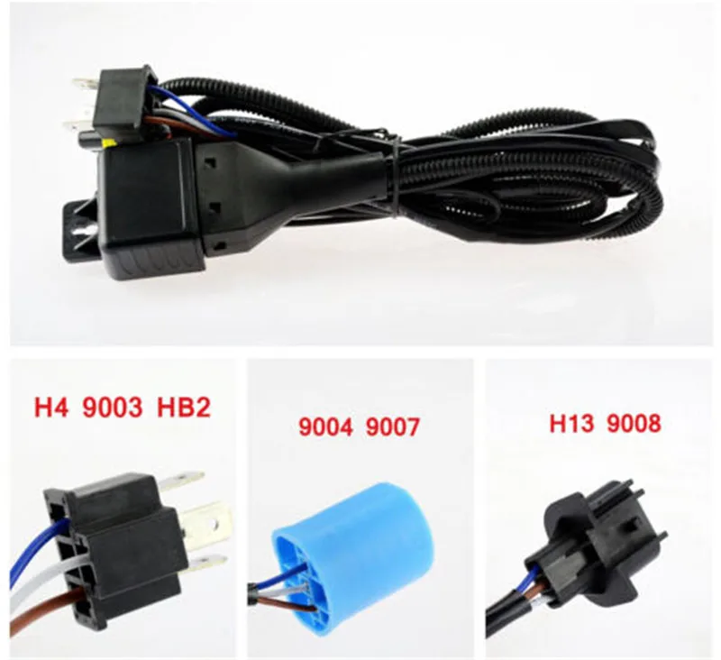 Rockeybright 35 Вт 55 фотоадаптер удлинитель H4 9003 h13 9004 9007 модифицированный ксеноновый