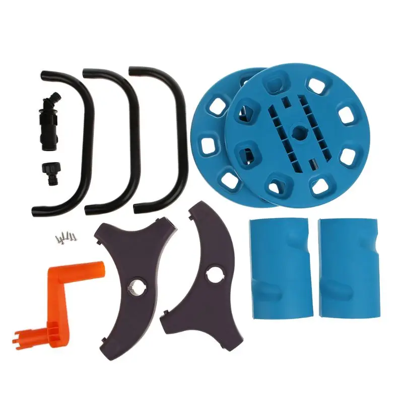 

Portable Garden 25M Water Hose Reel Cart Storage Rack Holder Winding Waterpipe Bracket Shaking Tools C7AC