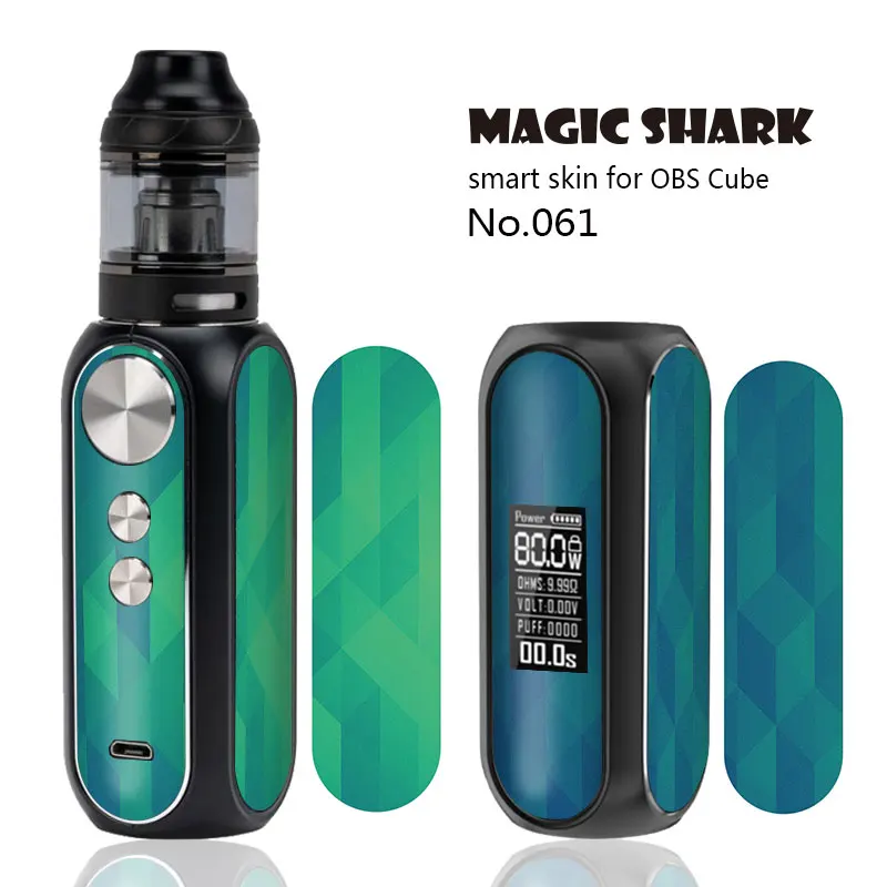 Модный Цветной чехол Magic Shark с изображением мультяшных листьев наклейка в виде