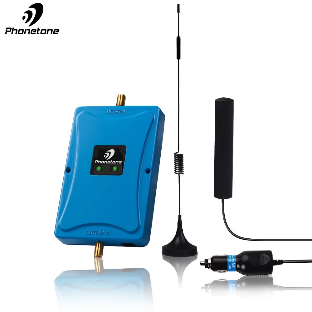 

GD 900 GSM LTE Mobile Signal Booster Kit 800/900/1800/2100/2600MHz Cell Repeater 2G 3G 4G Cellular Signal Amplifier for Car use