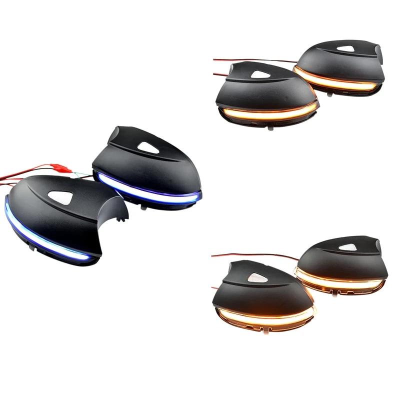 

Dynamic Side Mirror Blinker Turn Signal Light Compatible for Scirocco Passat B7 CC A5 Eos Jetta