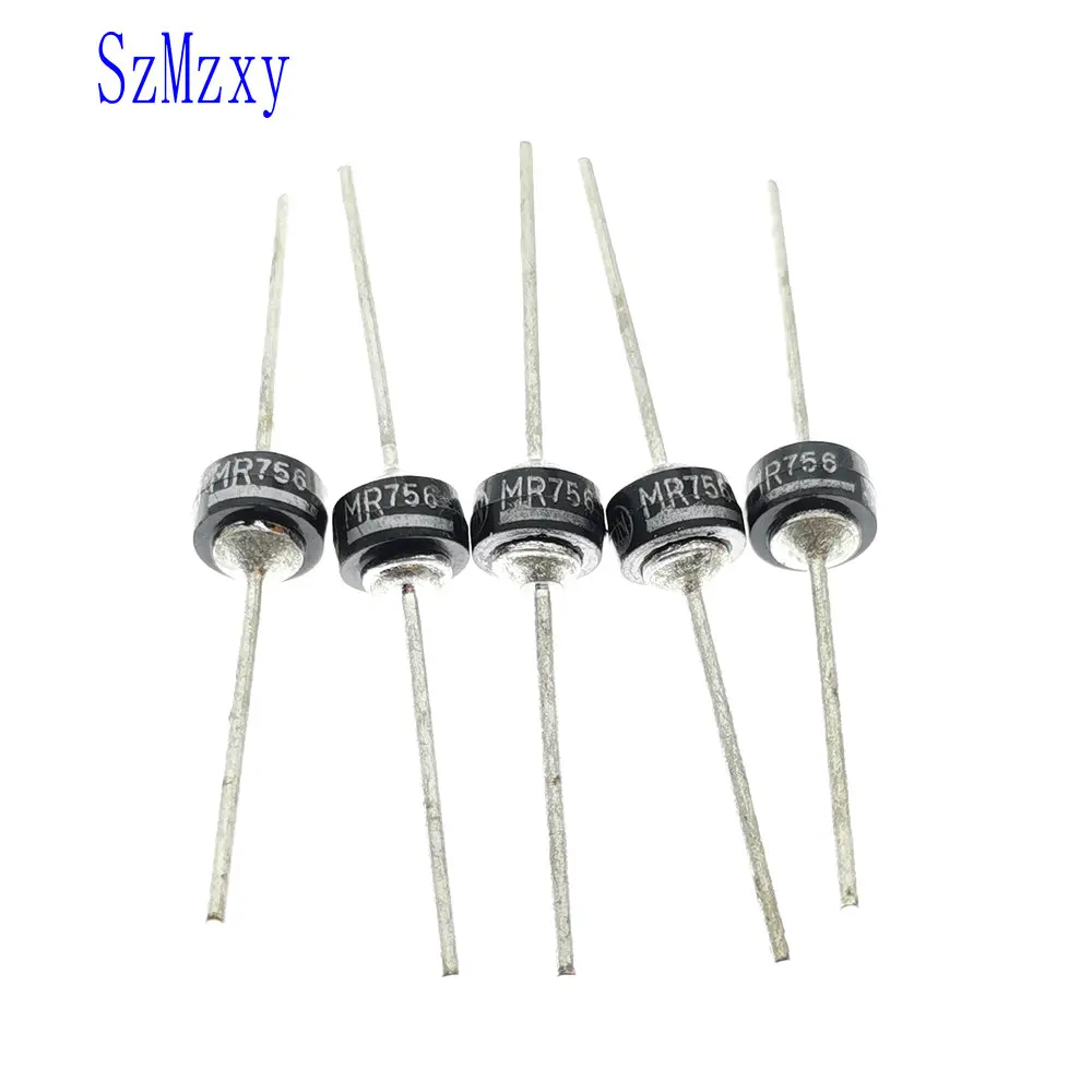 10 шт. MR750 MR751MR752 MR754 MR758 MR760 CSA194 6A MR756 выпрямитель с быстрым