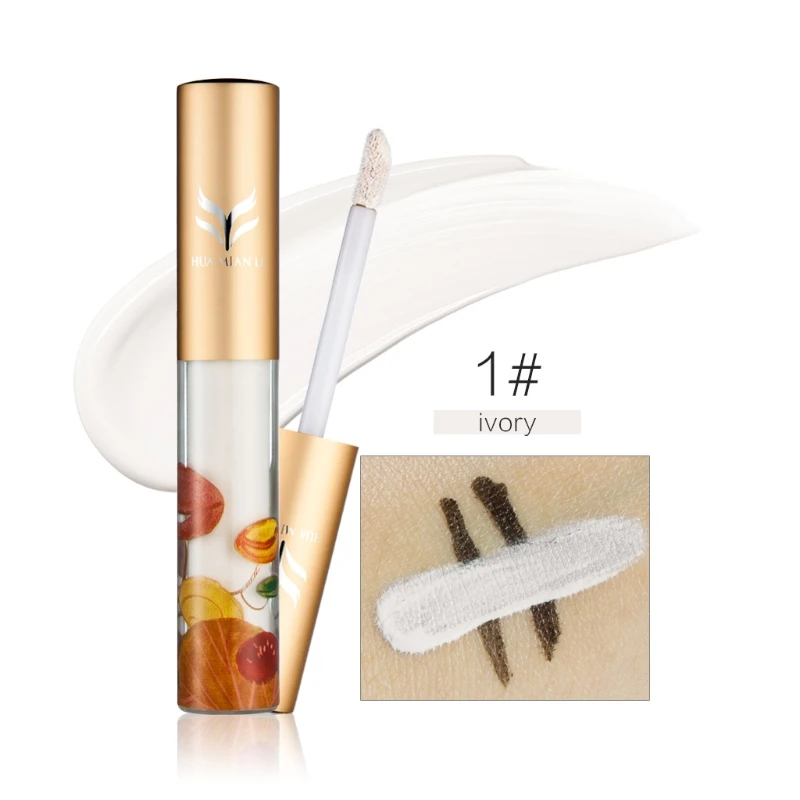 Макияж полное покрытие контур лица глаз маскирующий тональный крем Красота