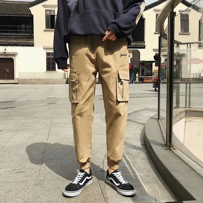 2020 Мужские штаны для бега мужские повседневные брюки в стиле хип-хоп уличные |