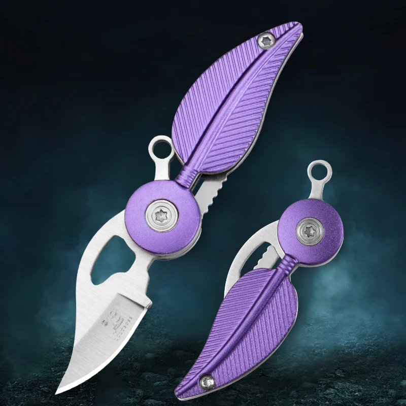 

HUANGFU New Foldknife Mini Knife Outdoor Rescue Foldknife EDC Defense Tool Portable Knife Pocket Knife Survive Knife