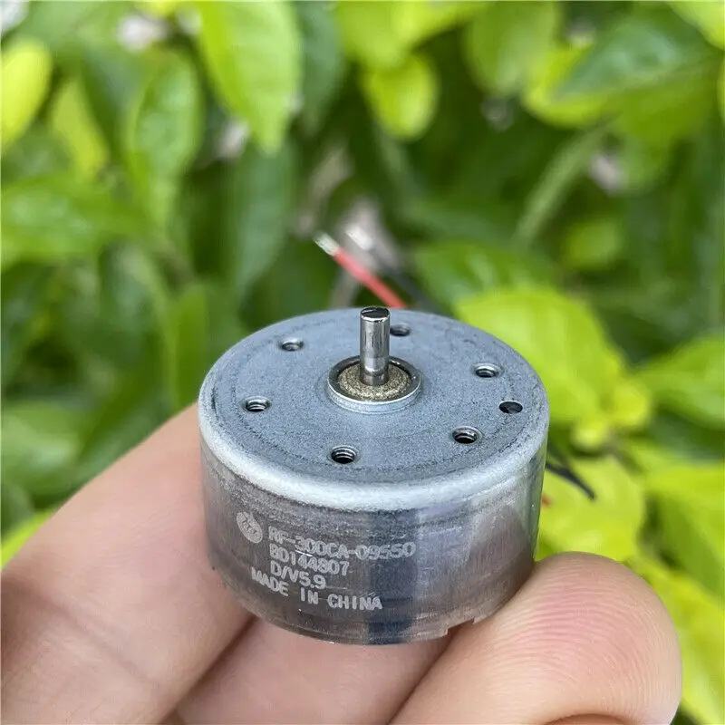 MABUCHI RF-300C-09550 D/V 5 9 мотор круглый 24 мм шпиндель мотор-редуктор постоянного тока 3V 5V 6V