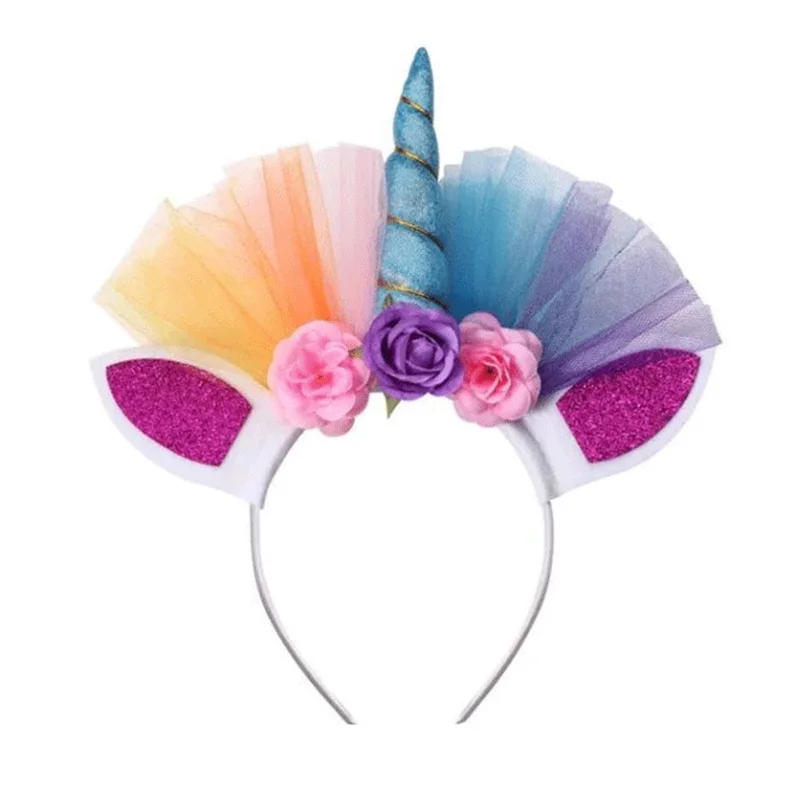 Новый 2020 для детей и единорогом девочек Радужное платье принцессы дня рождения