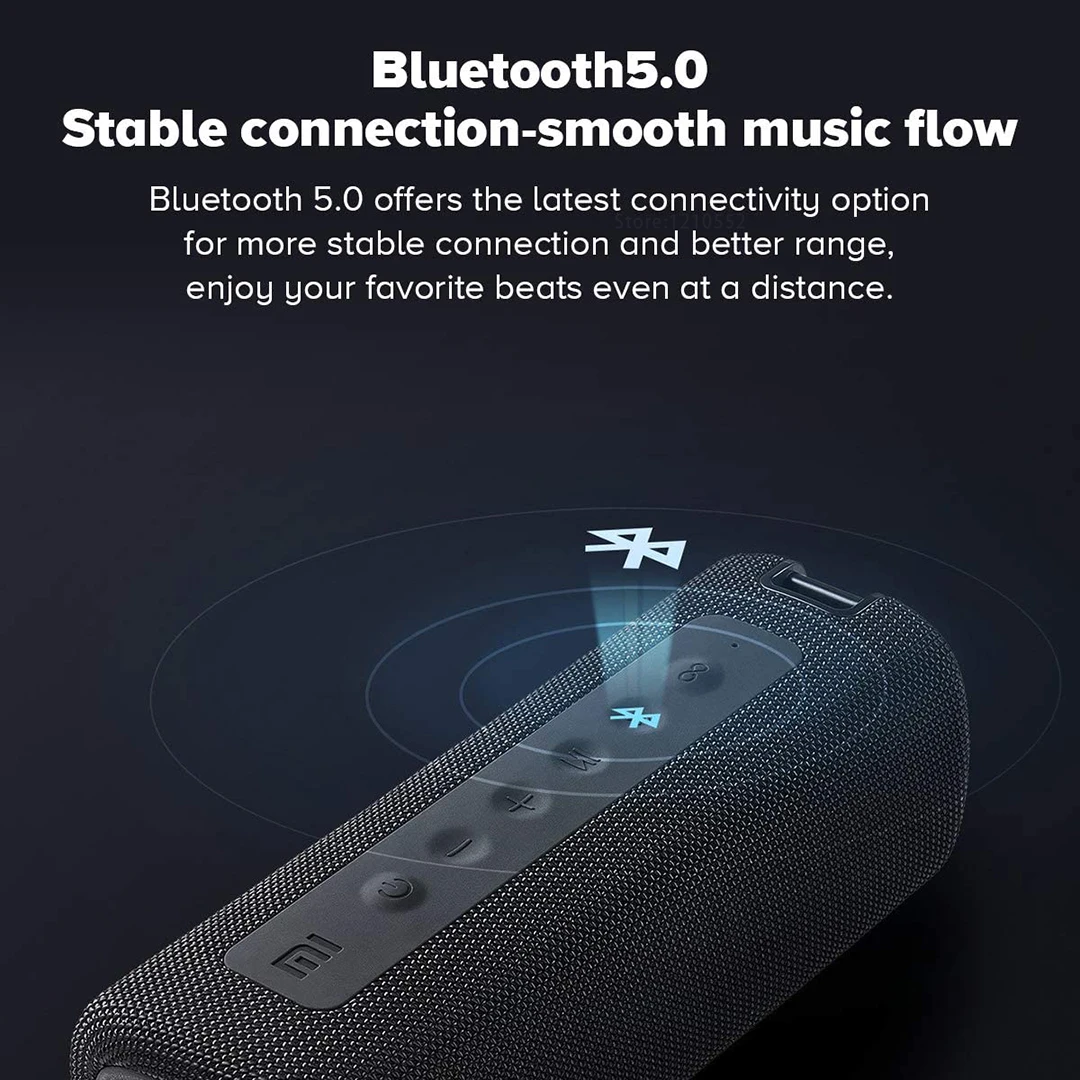 Переносная Bluetooth Колонка Xiaomi Mi водонепроницаемая Беспроводная колонка 16 Вт IPX7 5 0