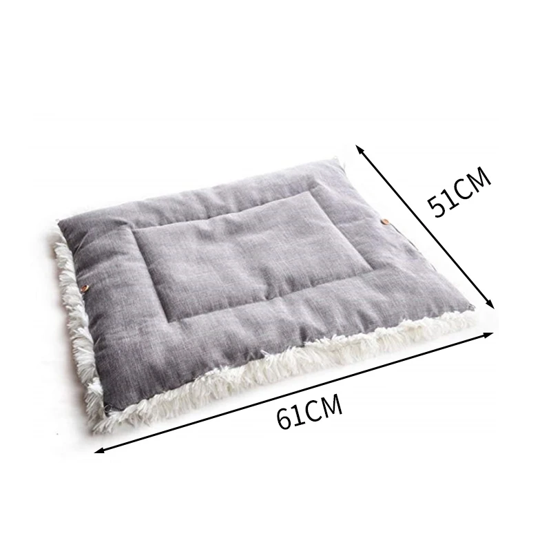 Двухдиапазонный коврик для кошек мягкая плюшевая подушка маленьких собак