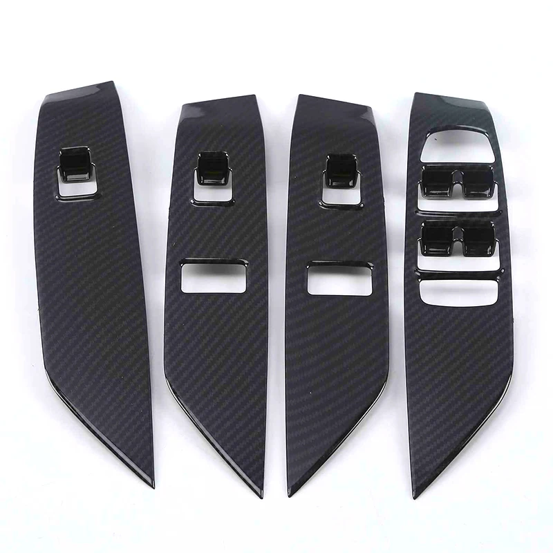 

Lsrtw2017 Car Window Lifter Switch Control Panel Cover Chrome for Jaguar E-PACE 2018 2019 2020 2021 Accessories Auto Styling