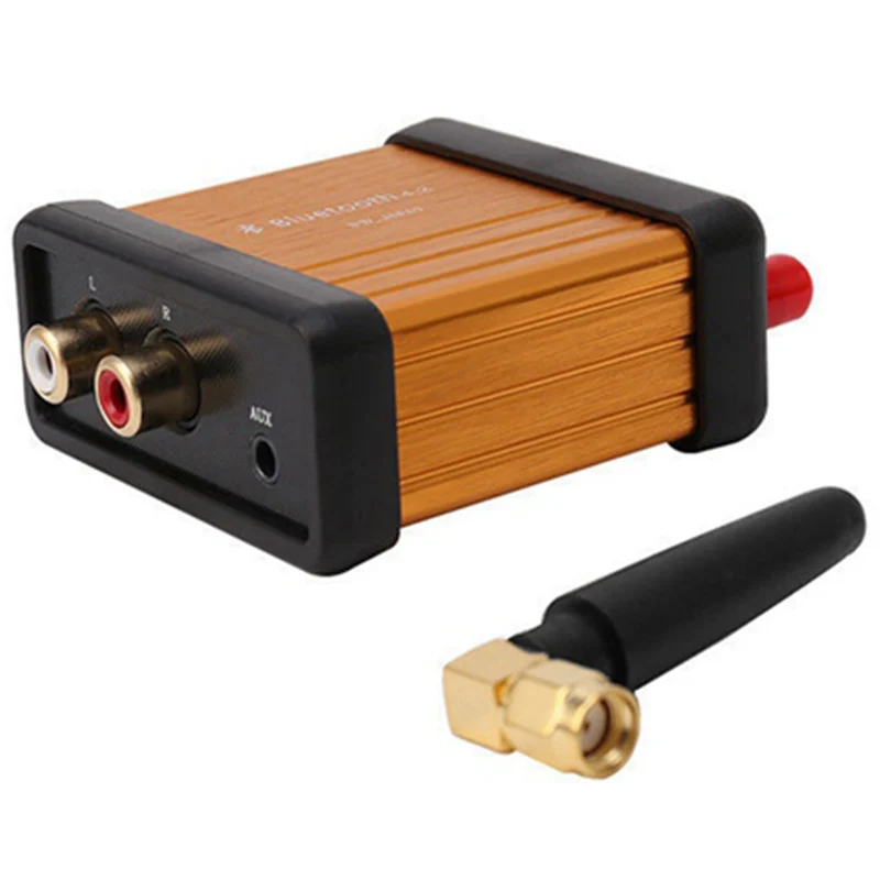 

4.0 Car Suv Bluetooth o Receiver Stereo Hi-Fi Box Adapter 3.5Mm/Rca Output Aptx