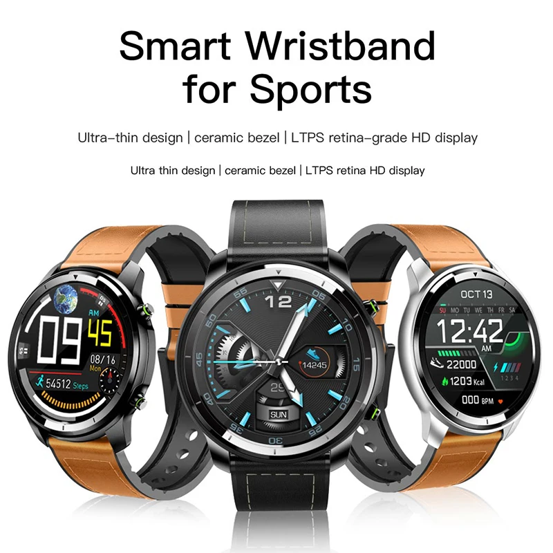 

New Smart watch men IP68 Waterproof Bluetooth heart rate sleep fitness tracker blood pressure relojes inteligentes Smartwatches