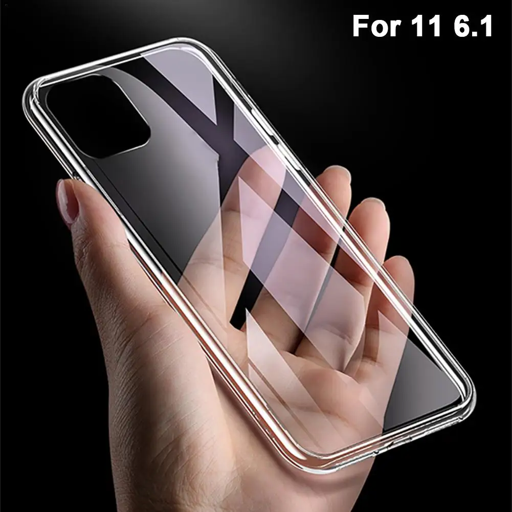 Фоточехол для IPhone 11 6 1 5 8 прозрачный чехол из закаленного стекла с защитой от
