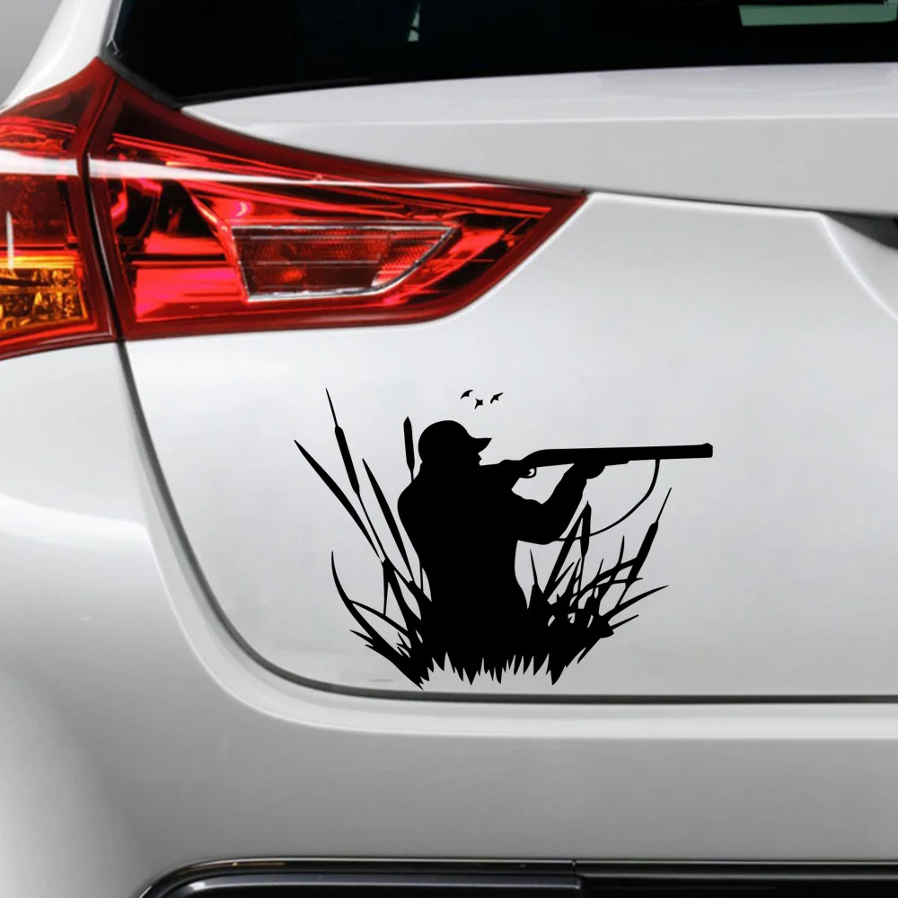 

NEW Hunter Car Sticker Car Decal Sticker Art Car Quotes Stickers Window Decor Rear Windshield Modern Fashion Decals
