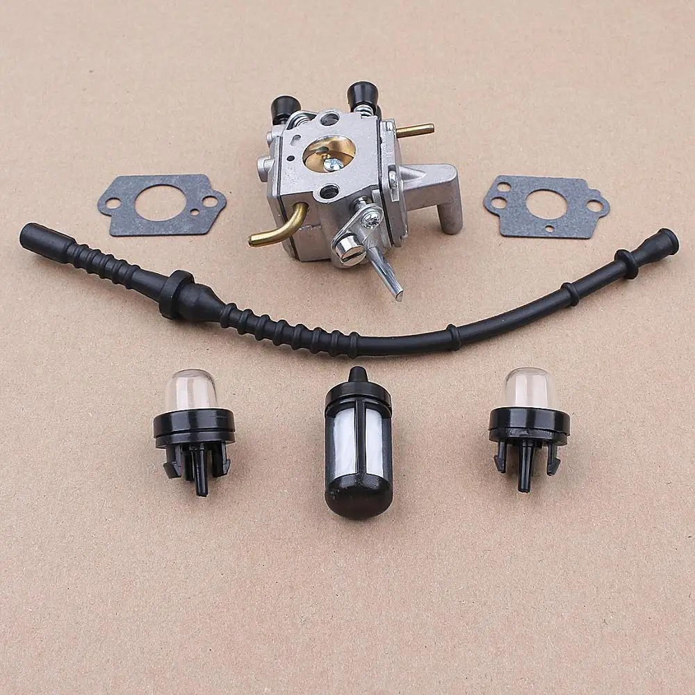 

Carburetor Fuel Filter Kit for Stihl FS120 FS200 FS250 HT250 BT120 BT121 String Trimmer Weedeater Brush Cutter Parts