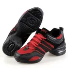 Женские современные кроссовки для танцев с мягкой подошвой, дышащие легкие Танцевальные Кроссовки для фитнеса, женские кроссовки с сеткой, джаз