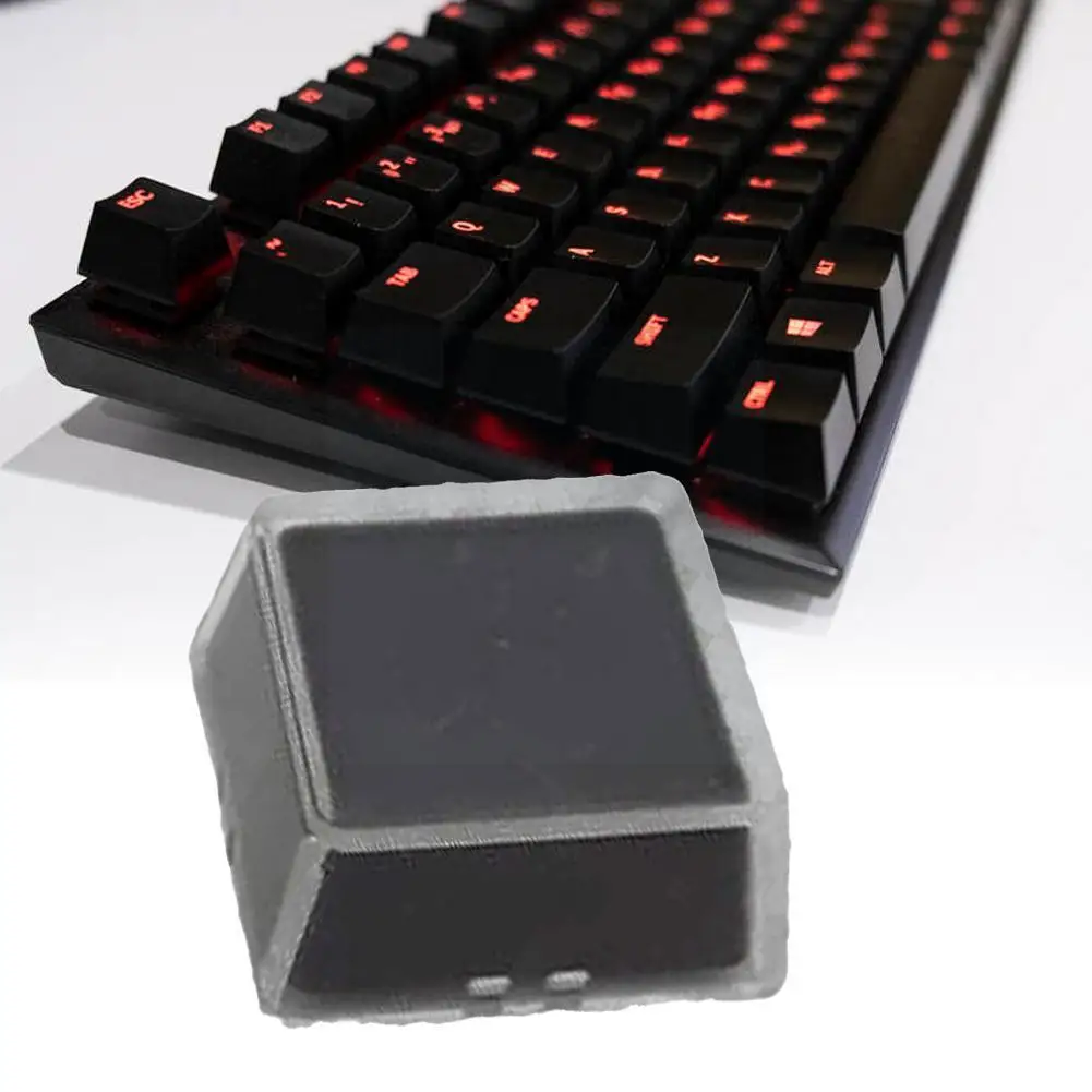 

10pcs/set Transparent Keycaps Double-layer Keycaps Clips Relegendable Removable Keycap Switch Custom Mx