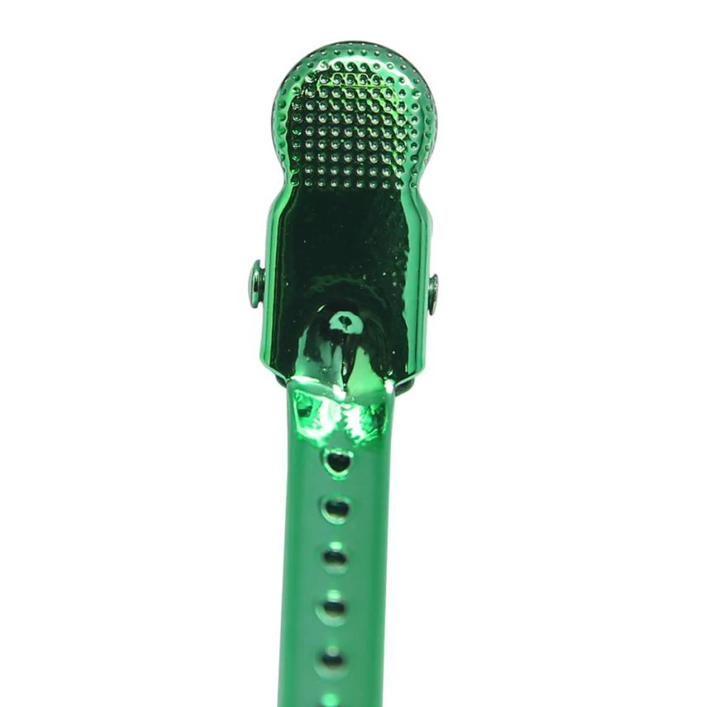 

Set of 12 Hair Clips for Women and Girls, 3.5 inches Steel Hair Sectioning Clips, Green