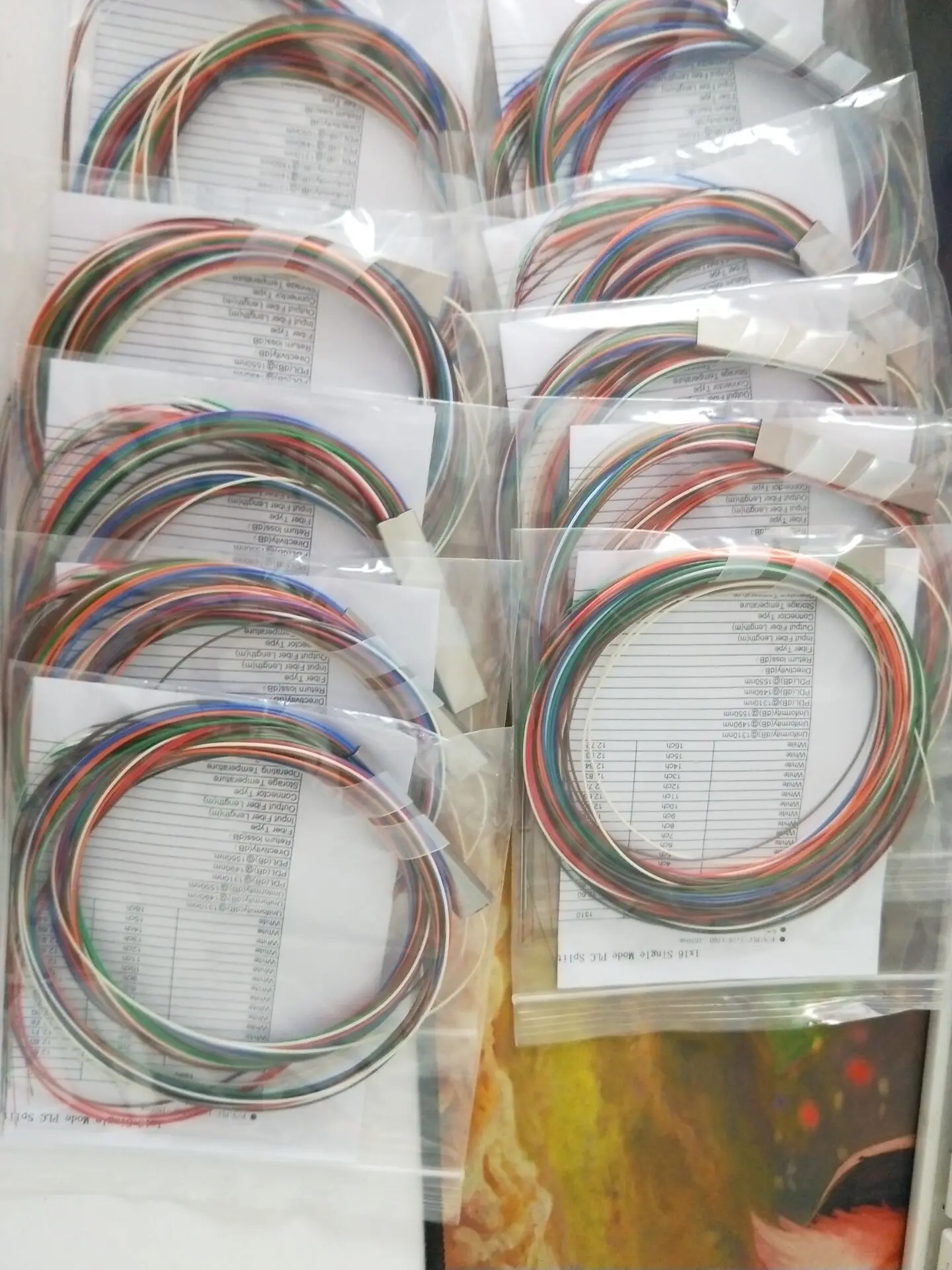 1x2 1x4 1x8 1x16 1x32 PLC Fiber Splitter Steel Tube Bare 250um No Connector | Мобильные телефоны и аксессуары