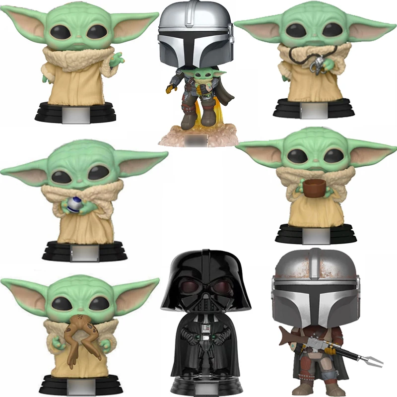 Звезда Дарт Вейдер ребенок йдас Чубакка виниловая экшн-фигурка Коллекционная