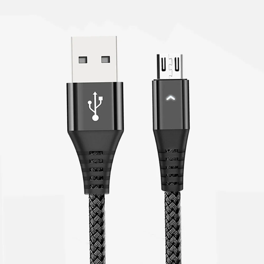 

Кабель Micro USB со светодиодсветодиодный подсветкой, 1,2 А, светодиодный/1,8 м