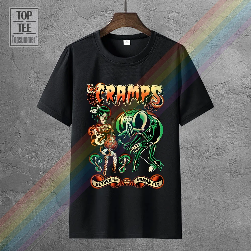 

The Cramps Tee T-Shirt Punk Rock Band Lux Interior S M L Xl 2Xl 3Xl