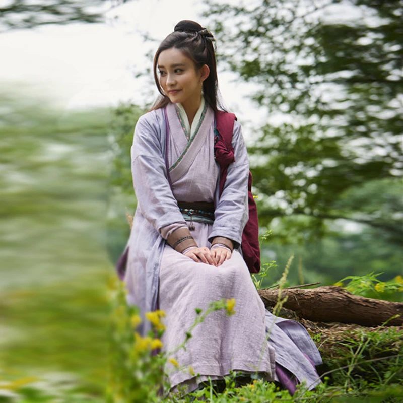 Восточное платье Hanfu для женщин Китайская традиционная актриса боевые искусства