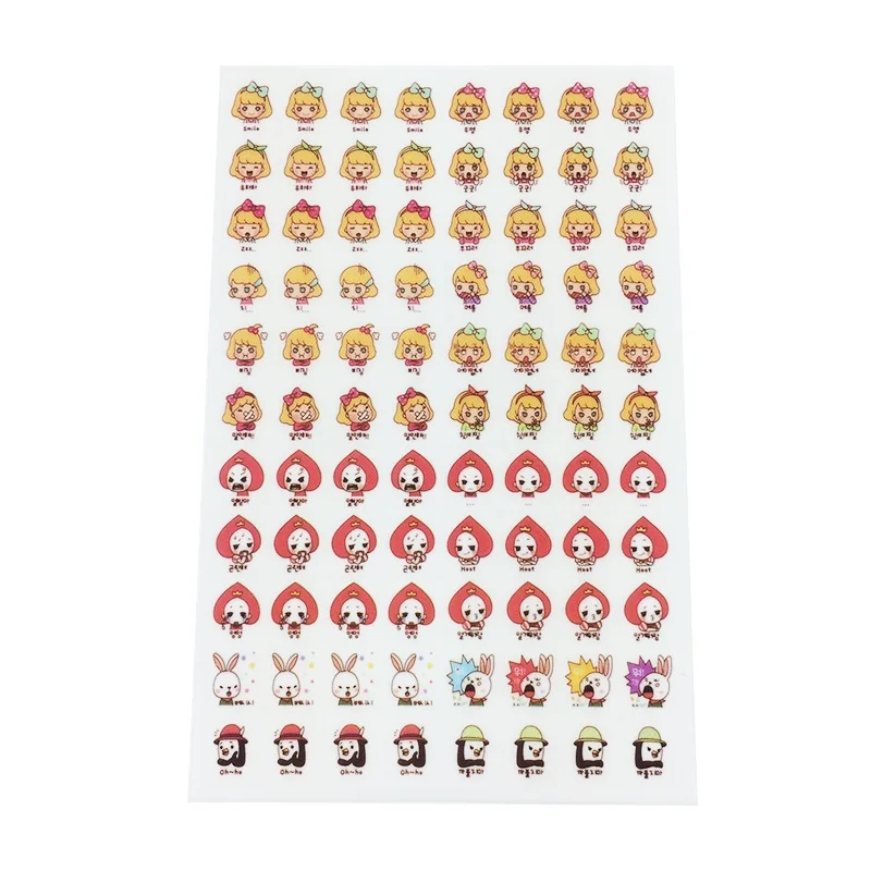 

10pack/lot Kawaii Girls Diary Book Sticker Scrapbook Calendar Notebook Label Decoration Best Gift For Children