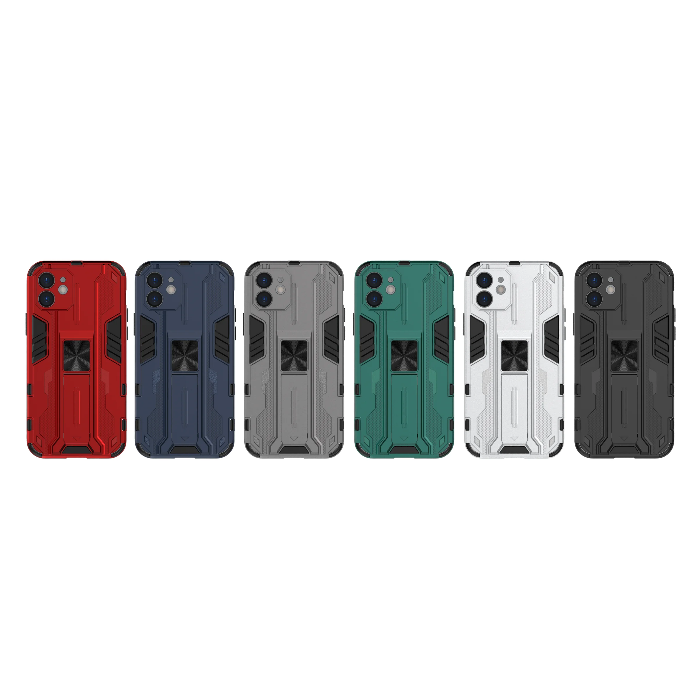 

Phone Case For OPPO Find X3 Lite A55 A93 4G Reno 5K 5 Pro 5G Realme C20 Anti-fall Heavy Protection Invisible Magnetic Stand Case