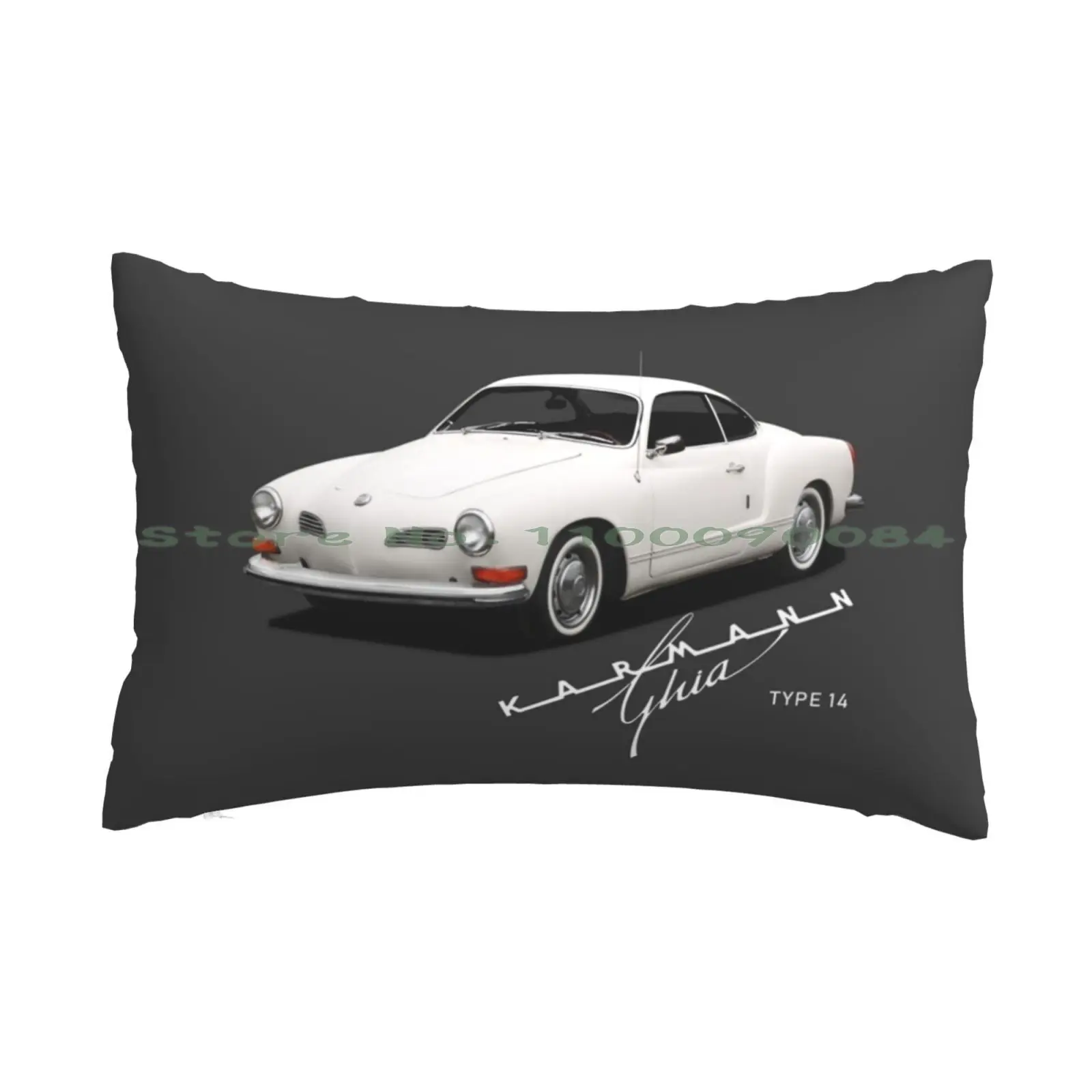 Чехол-Подушка Karmann Ghia 20x30 50*75 для дивана спальни классический автомобиль немецкий