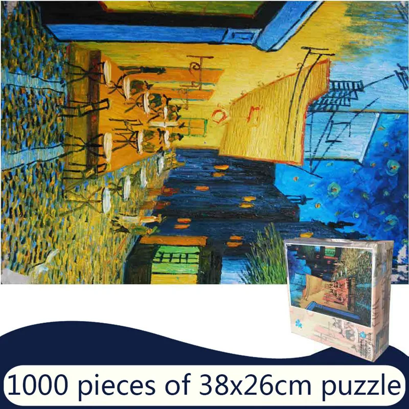 

Hot Sale Puzzle 1000 Pieces Adult Puzzle Jigsaw Parper Puzzle Adulto Educational Toys 1000 Pieces Puzzle Toy For Children's Gift