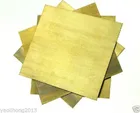 1 шт., латунная пластина 0,8x100x100 мм