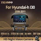 Автомагнитола TIEBRO 2 Din Android 10,0 для Hyundai-h I30 2006-2011 Автомобильный мультимедийный видеоплеер 4G + WIFI 2 Din GPS-навигация DVR DVD