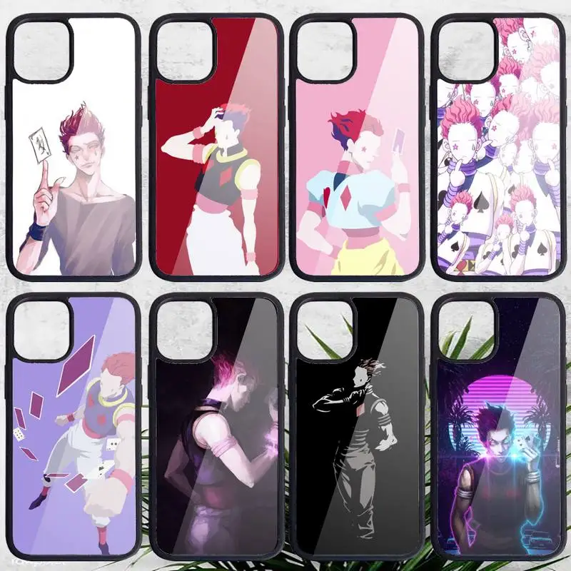 Hunter x Hunters  Hisoka Phone Cases PC for iPhone 11 12 pro XS MAX 8 7 6 6S Plus X 5S SE 2020 XR