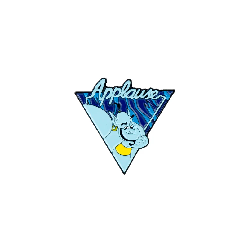

New Anime Aladdin and the magic lamp Art Enamel Pins and Brooches Lapel Pin Backpack Bags Badge Clothing Party Gifts