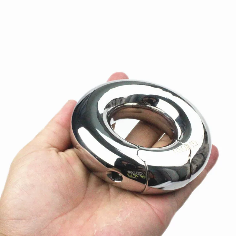 Мужской обруч из нержавеющей стали с подвеской в мошонку фиксацией винта кольцо